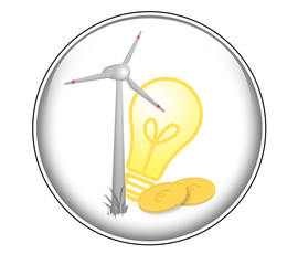 Alternative Energie Button