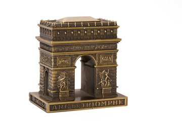 Small bronze copy of Arc d'Triumph