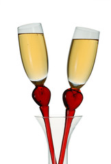 Champagne glasses