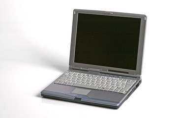 Laptop isolated on a whrite background