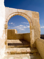 Puerta al cielo en Takrouna Tunisia