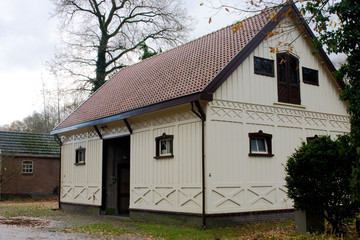 Wooden coach house