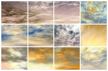 Mosaico Nubes