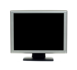 Monitor on White