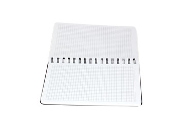 Notebook isolated on a white background.