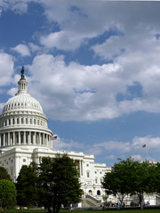 Front of Capitol Building of the United States of America