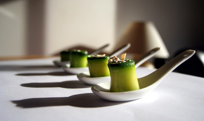 buffet mise en bouche