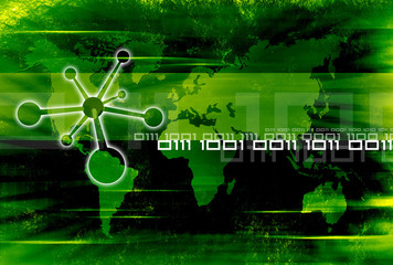 weltweites Netzwerk 01 © graphicsdeluxe