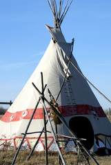 Example of American Plains Indian Teepee