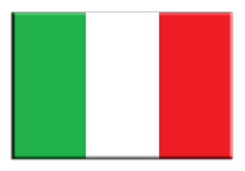 Fototapeta premium Fahne Italien