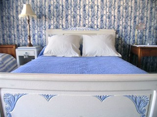 chambre bleue