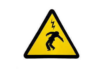 panneau danger électicité