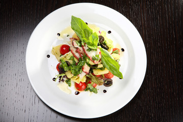 Octopus salad:  Dish from Octopus, Seafood