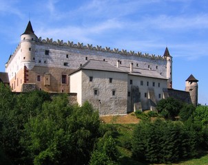 Fototapeta na wymiar Architektura renesansu - zamek Zvolen Słowacja