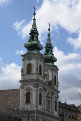 Fototapeta na wymiar budapest church