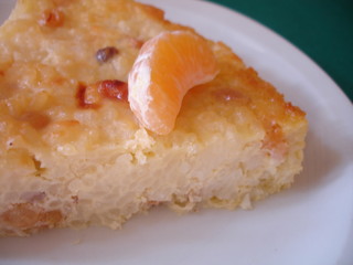 Part de gâteau de riz