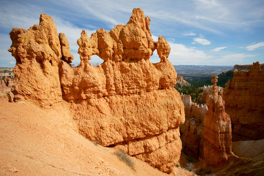 Colorful sandstone spires, Bryce Canyon National Park, Utah