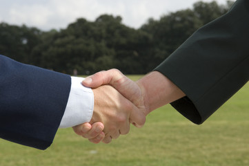 Air Force Army Handshake