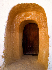 Door in Matmata Tunisia