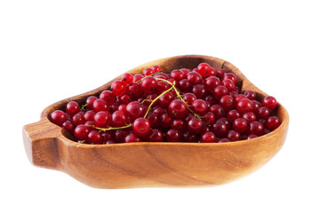 Bowl of red currant.