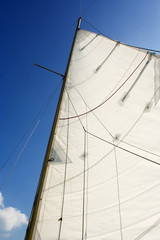 Fototapeta premium sail against sky