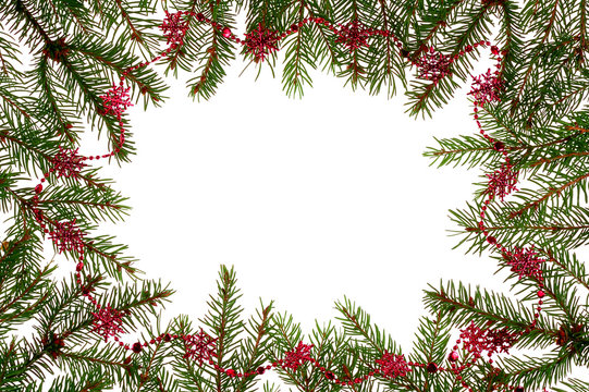 cristmas fir tree frame