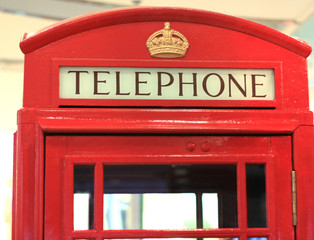 London Red Telephone Box