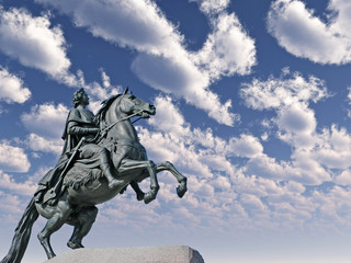 Obraz premium Peter Statue