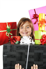 Surrounded by presents