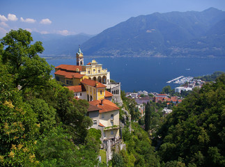 Lago Maggiore-göttlicher Blick - obrazy, fototapety, plakaty