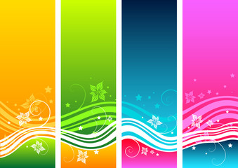 Floral Abstract Elements