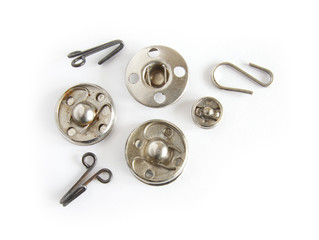 Obraz premium Buttons and hooks