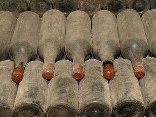 wine bottles