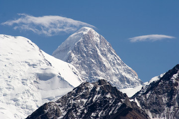 Fototapeta na wymiar Khan-Tengri Peak