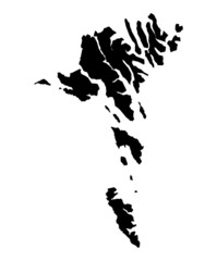map of Faroe Islands