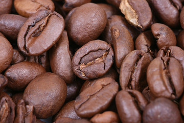 Kaffeebohnen Makro III