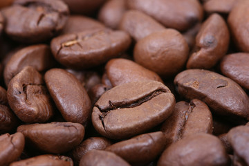 Kaffeebohnen Makro IV