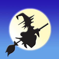 Hexe Vollmond