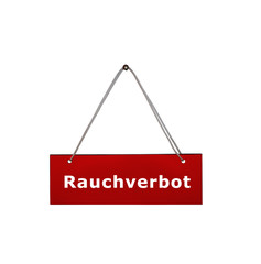 Rauchverbotsschild