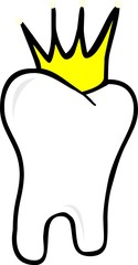 Crowned Tooth