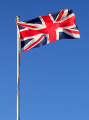 UK Flag Flying