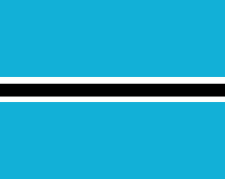 flag botswana