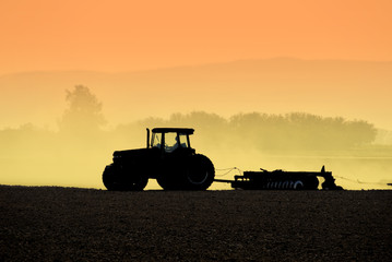 Tractor Silhouettes