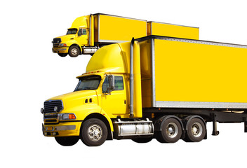 Articulated semi trucks