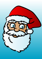 Santa cartoon