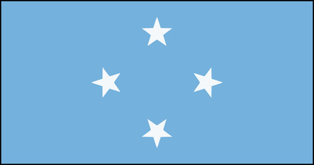 Drapeau de la Micronésie