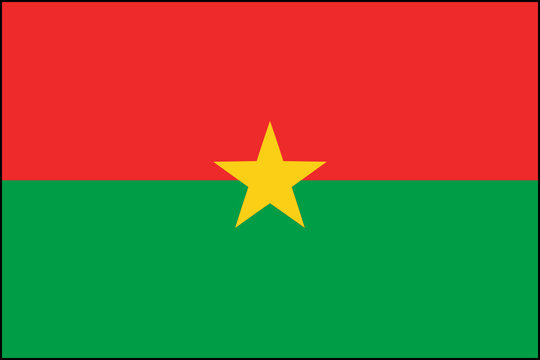 Drapeau du Burkina Faso
