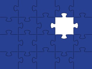 Fototapeta premium Puzzle