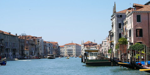 View over the grand canal