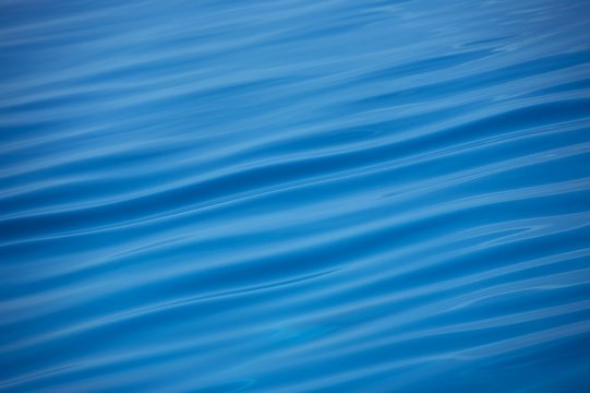Nice blue water ripples